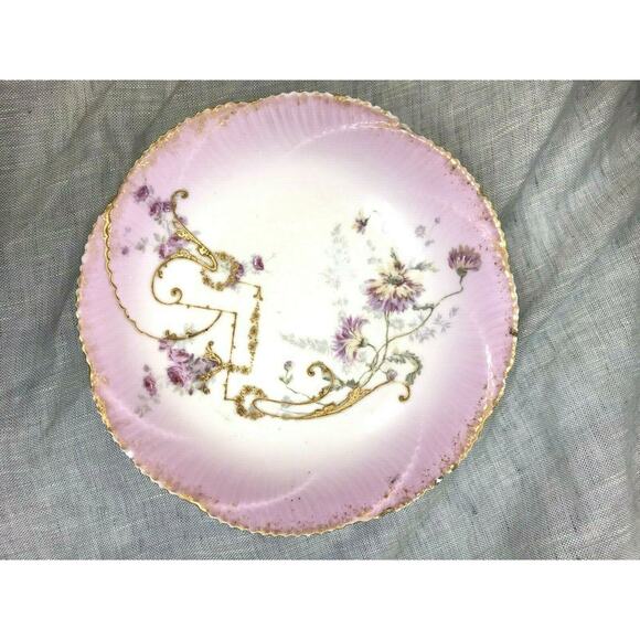 L S & S Limoges France Other - L S & S Limoges France Pink Gold Bowl Vintage Traditional